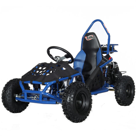 Free shipping! X-PRO Rover 50 49cc Go Kart with Pull Start, Rear Disc Brake, 6
