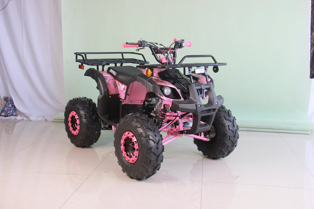 Free shipping! X-PRO Hawk 125cc ATV with Automatic Transmission w/Reverse,  LED Headlights, Remote Control! Big 19in/18inTires!