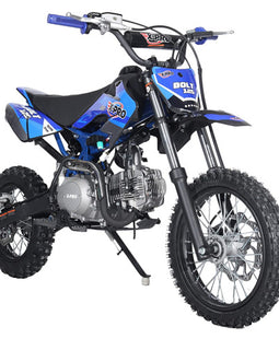 Free Shipping! X-PRO Bolt 125cc Dirt Bike with 4-Speed Manual Transmission, Kick Start, Big 14in/12in Tires! Zongshen Brand Engine!