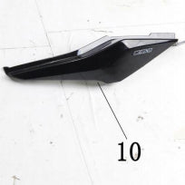 Left Rear Tail Plastic Cover for BD125-10 Vader 125cc Motorcycle ,Black,Blue,Red,White available for MC-N020, MC-N029/BD125-10