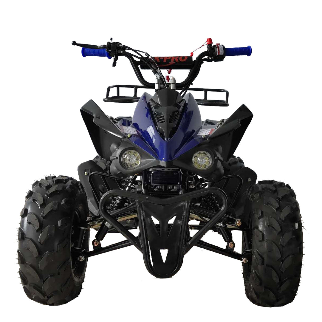 Free shipping! X-PRO Blast 125cc ATV with Automatic Transmission w/Reverse, LED Headlights, Big 19in/18in Tires!