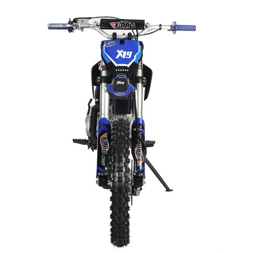 Free Shipping! X-PRO X19 125cc Dirt Bike with 4-Speed Semi-Automatic Transmission, Kick Start, Big 17in/14in Tires! Zongshen Brand Engine!