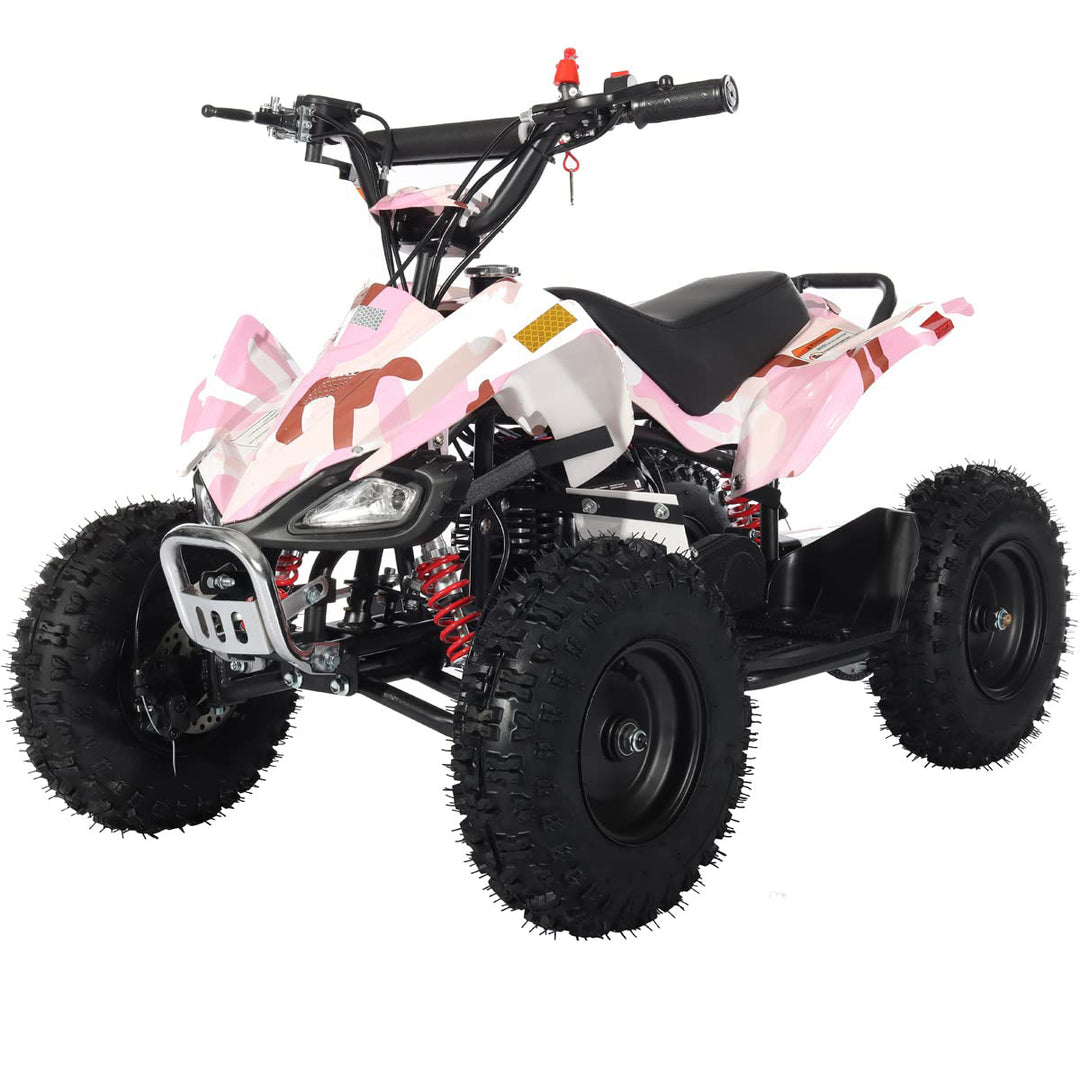 Free Shipping! X-PRO Thunder 40cc ATV with Chain Transmission, Pull start! Disc Brake! 6in Tires!