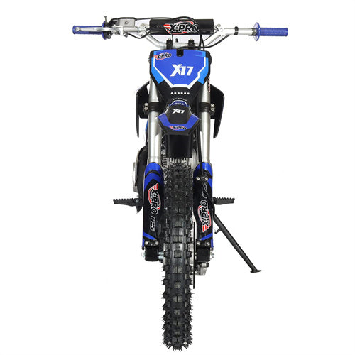 Free Shipping ! X-PRO X17 125cc Dirt Bike with Automatic Transmission, Electric Start, Big 17in/14in Tires!