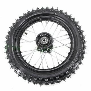 12" Front Wheel Rim Tire Assembly for 50cc 70cc 90cc 110cc Dirt Pit Bikes