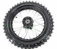 12" Front Wheel Rim Tire Assembly for 50cc 70cc 90cc 110cc Dirt Pit Bikes