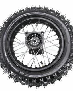 10" Rear Wheel Assembly 12mm Axle 3.0-10 Tire for 50cc 70cc 90cc 110cc Dirt Bike Pit Bike