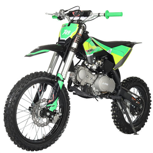 Free Shipping! X-PRO X19 125cc Dirt Bike with 4-Speed Semi