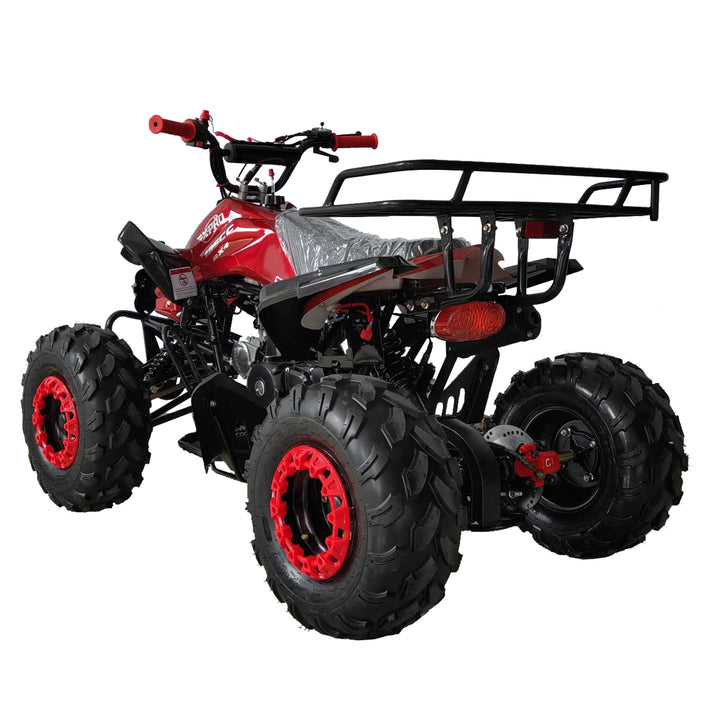 Free shipping! X-PRO Blast 125cc ATV with Automatic Transmission w/Reverse, LED Headlights, Big 19in/18in Tires!