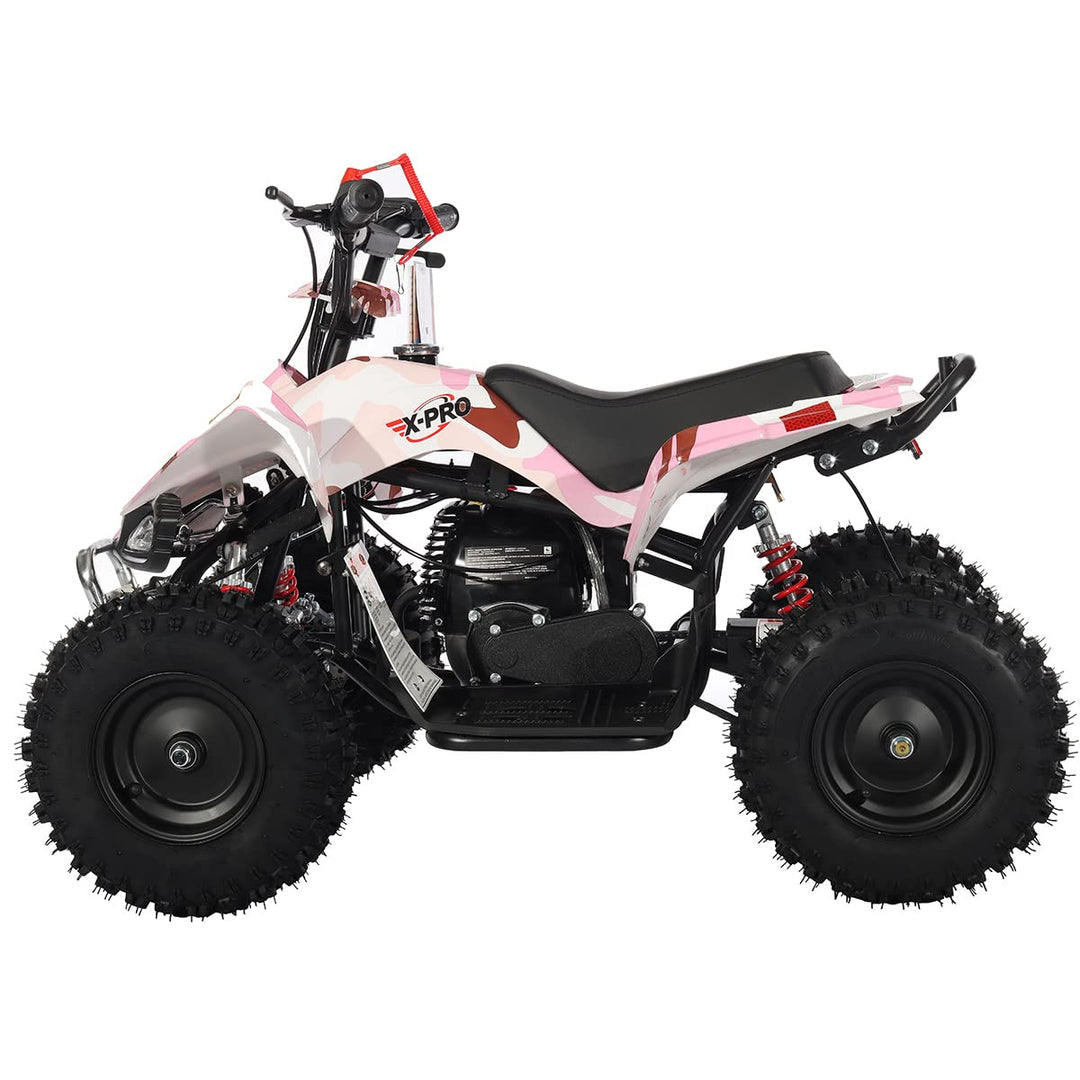 Free Shipping! X-PRO Thunder 40cc ATV with Chain Transmission, Pull start! Disc Brake! 6in Tires!