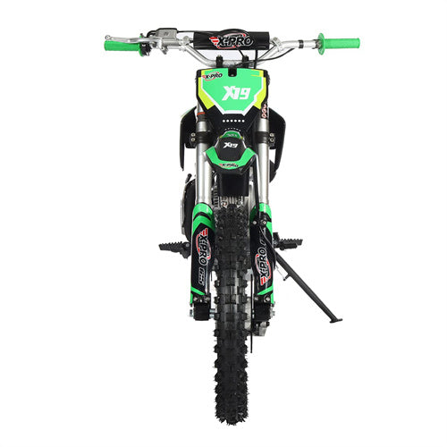 Free Shipping! X-PRO X19 125cc Dirt Bike with 4-Speed Semi-Automatic Transmission, Kick Start, Big 17in/14in Tires! Zongshen Brand Engine!