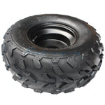 16x8-7 7  Black Left Wheel Rim Tire Assembly for 110cc 125cc ATV Kart 80mm