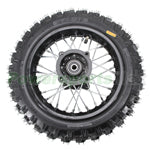 10 Rear Wheel Rim Tire Assembly for 50cc 70cc 110cc Dirt Bikes