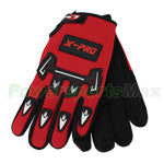 X-PRORacing Sport Gloves Outdoor Sports Cycling Riding Motorcycle Full Long Finger Adult Gloves Red Pair