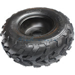 16x8-7 7  Black Right Front/Rear Wheel Rim Tire Assembly for 110cc 125cc ATV 70mm