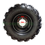 18*9.5-8 Black Right Rear Wheel Assembly for 110-150cc ATVs Go Karts