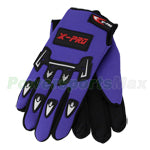 X-PRORacing Sport Gloves Outdoor Sports Cycling Riding Motorcycle Full Long Finger Adult Gloves Blue Pair