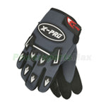 X-PRO Kids Sport Gloves Outdoor Sports Racing Cycling Riding Motorcycle Full Long Finger Children Gloves Black Pair