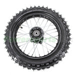 12 Front Wheel Rim Tire Assembly for 50cc 70cc 90cc 110cc Dirt Pit Bikes