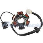X-PRO 6-Coil Magneto Stator for 50cc 70cc 90cc 110cc 125cc ATVs &amp; Go Karts (4-Pin),free shipping!