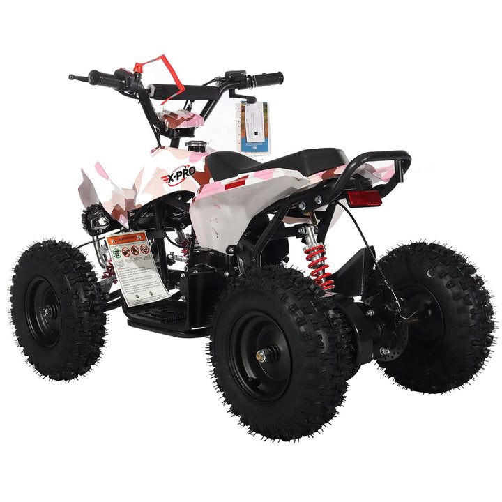Free Shipping! X-PRO Thunder 40cc ATV with Chain Transmission, Pull start! Disc Brake! 6in Tires!