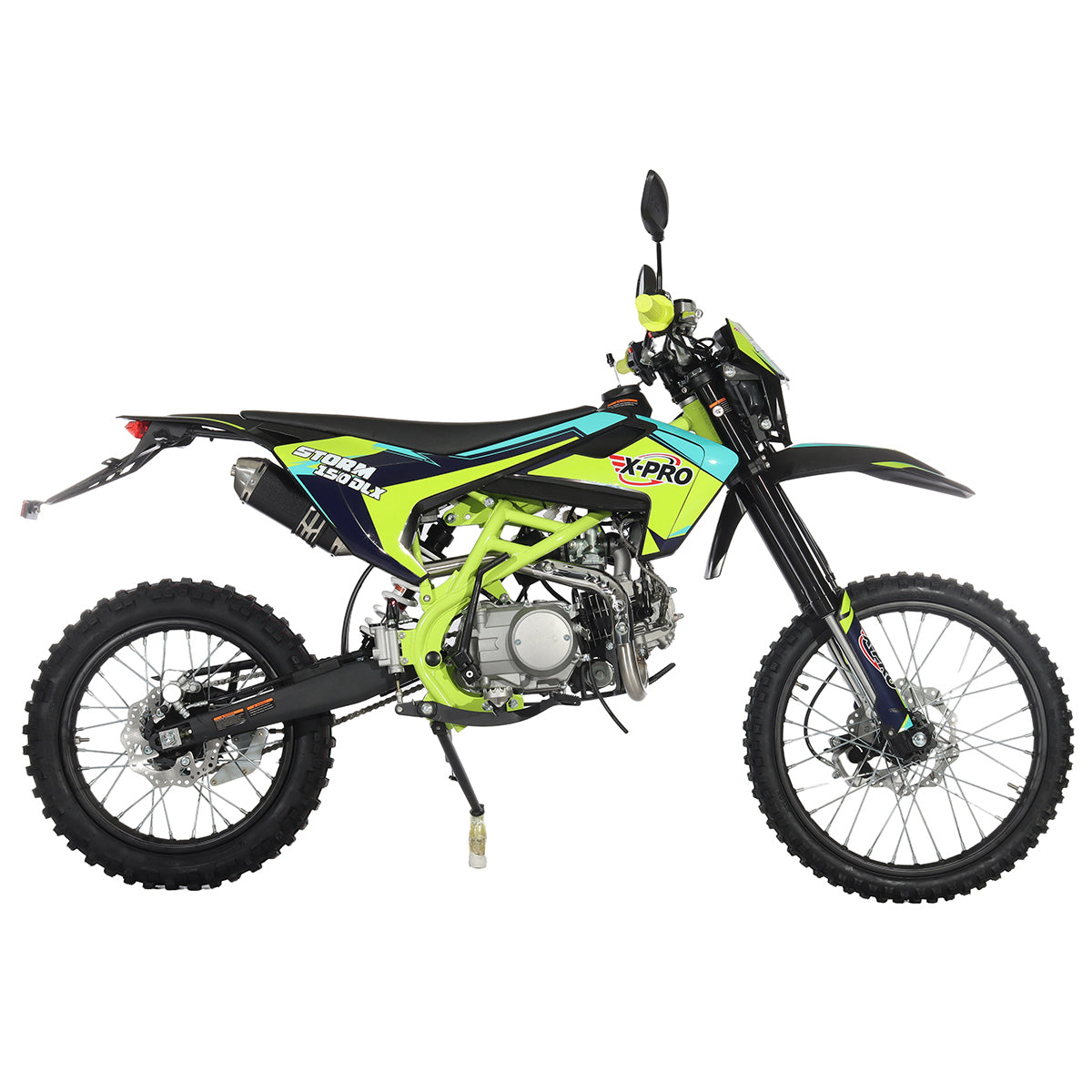 Free Shipping! X-PRO Storm DLX 150 Dirt Bike with All Lights, 4