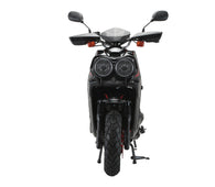 X-PRO Lanai 150cc Moped Scooter with 12" Aluminum Wheels, Electric/Kick Start, Dual Headlights and Tail Lights!