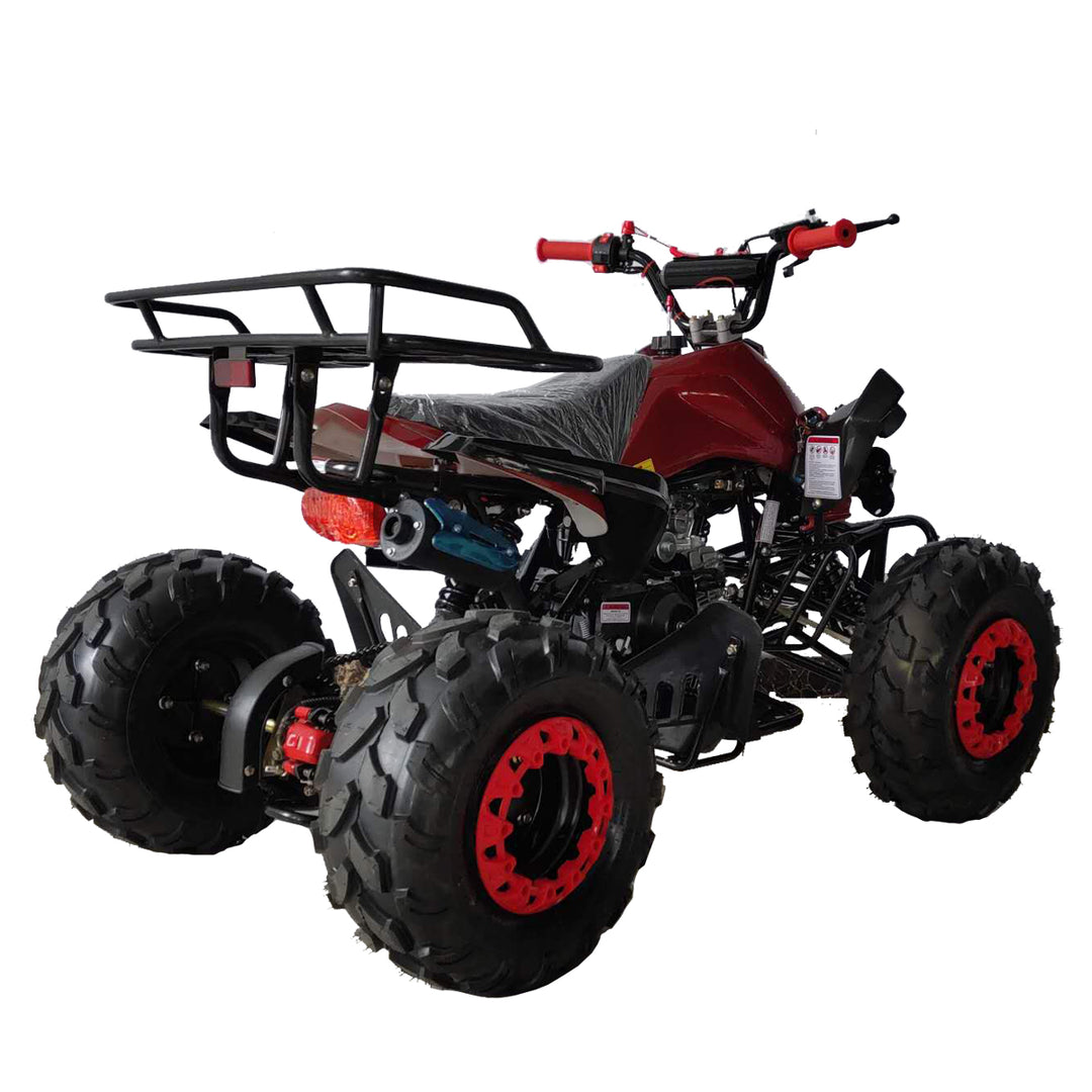 Free shipping! X-PRO Blast 125cc ATV with Automatic Transmission w/Reverse, LED Headlights, Big 19in/18in Tires!