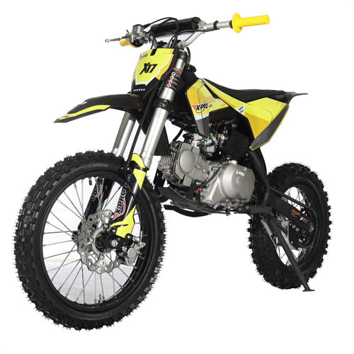 Free Shipping ! X-PRO X17 125cc Dirt Bike with Automatic Transmission, Electric Start, Big 17in/14in Tires!