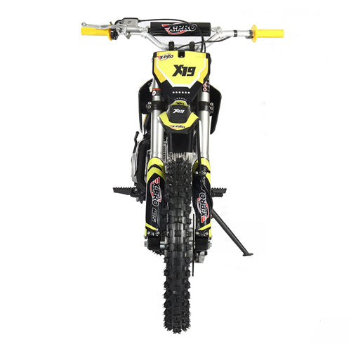 Free Shipping! X-PRO X19 125cc Dirt Bike with 4-Speed Semi-Automatic Transmission, Kick Start, Big 17in/14in Tires! Zongshen Brand Engine!