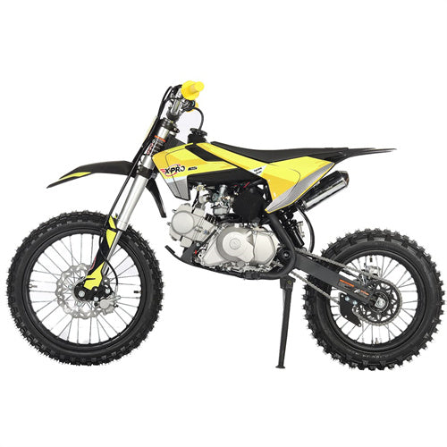 Free Shipping ! X-PRO X17 125cc Dirt Bike with Automatic Transmission, Electric Start, Big 17in/14in Tires!