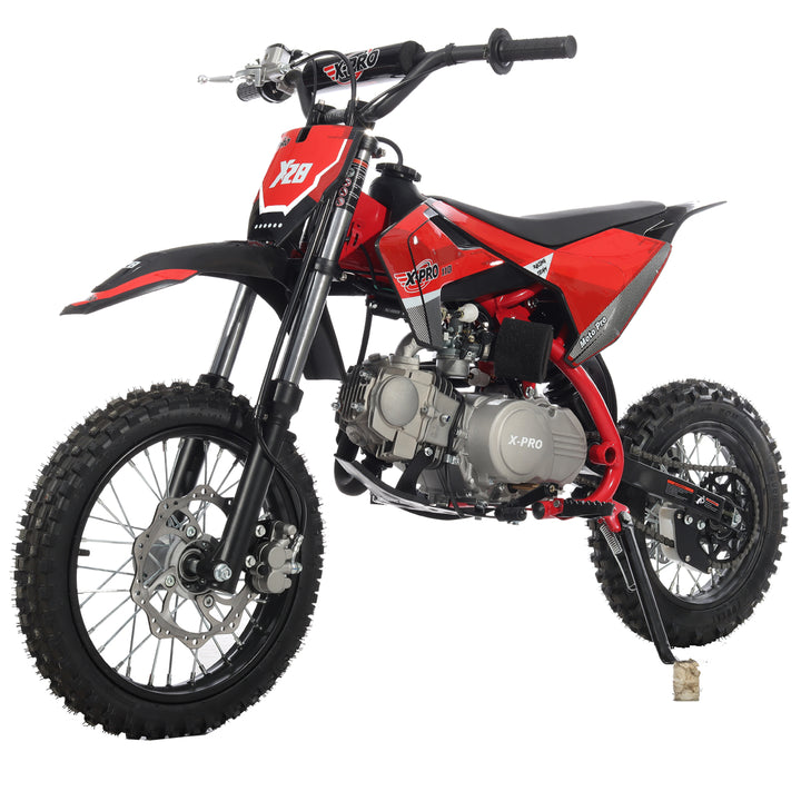 Free Shipping! X-PRO X29 110cc K013 Dirt Bike with Automatic Transmission, Electric Start, Big 14in/12in Tires! Cradle Type Steel Tube Frame!