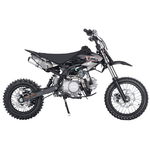 Free Shipping! X-PRO Bolt 125cc Dirt Bike with 4-Speed Manual Transmission, Kick Start, Big 14in/12in Tires! Zongshen Brand Engine!