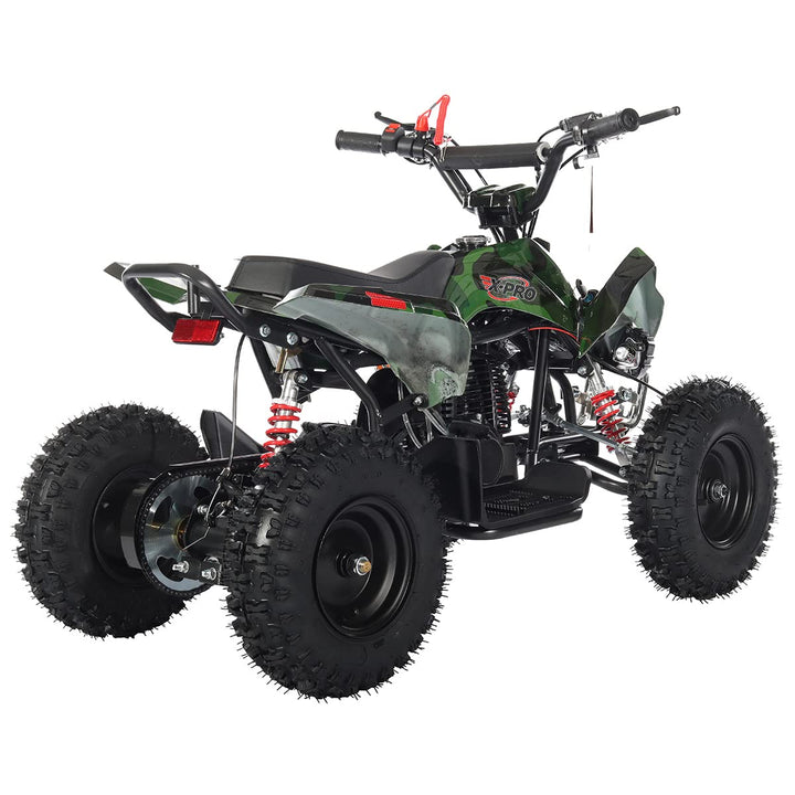 Free Shipping! X-PRO Thunder 40cc ATV with Chain Transmission, Pull start! Disc Brake! 6in Tires!