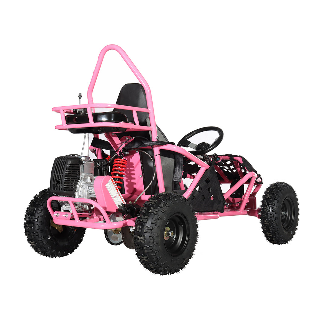 Free shipping! X-PRO Rover 50 49cc Go Kart with Pull Start, Rear Disc Brake, 6in Wheels!