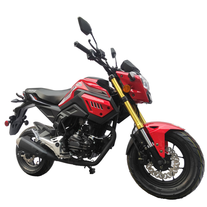 Free Shipping! X-PRO Condor150cc Street Motorcycle with 5-Speed Manual Transmission, Electric/Kick Start! 12in Wheels!