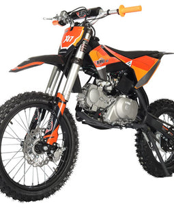 Free Shipping ! X-PRO X17 125cc Dirt Bike with Automatic Transmission, Electric Start, Big 17"/14" Tires!