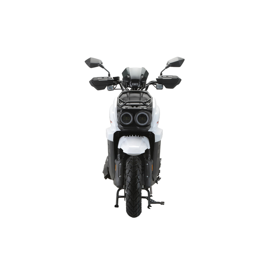 Free Shipping! X-PRO TANK 200 EFI Electronic Fuel Injection Moped Scooter with 12" Alloy Wheels! LED Lights!