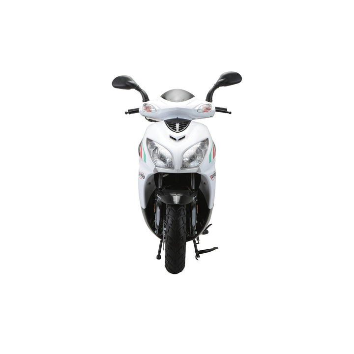 Free Shipping! X-PRO Fiji 200 Moped Scooter with 13" Aluminum Wheels! Electric/Kick Start!