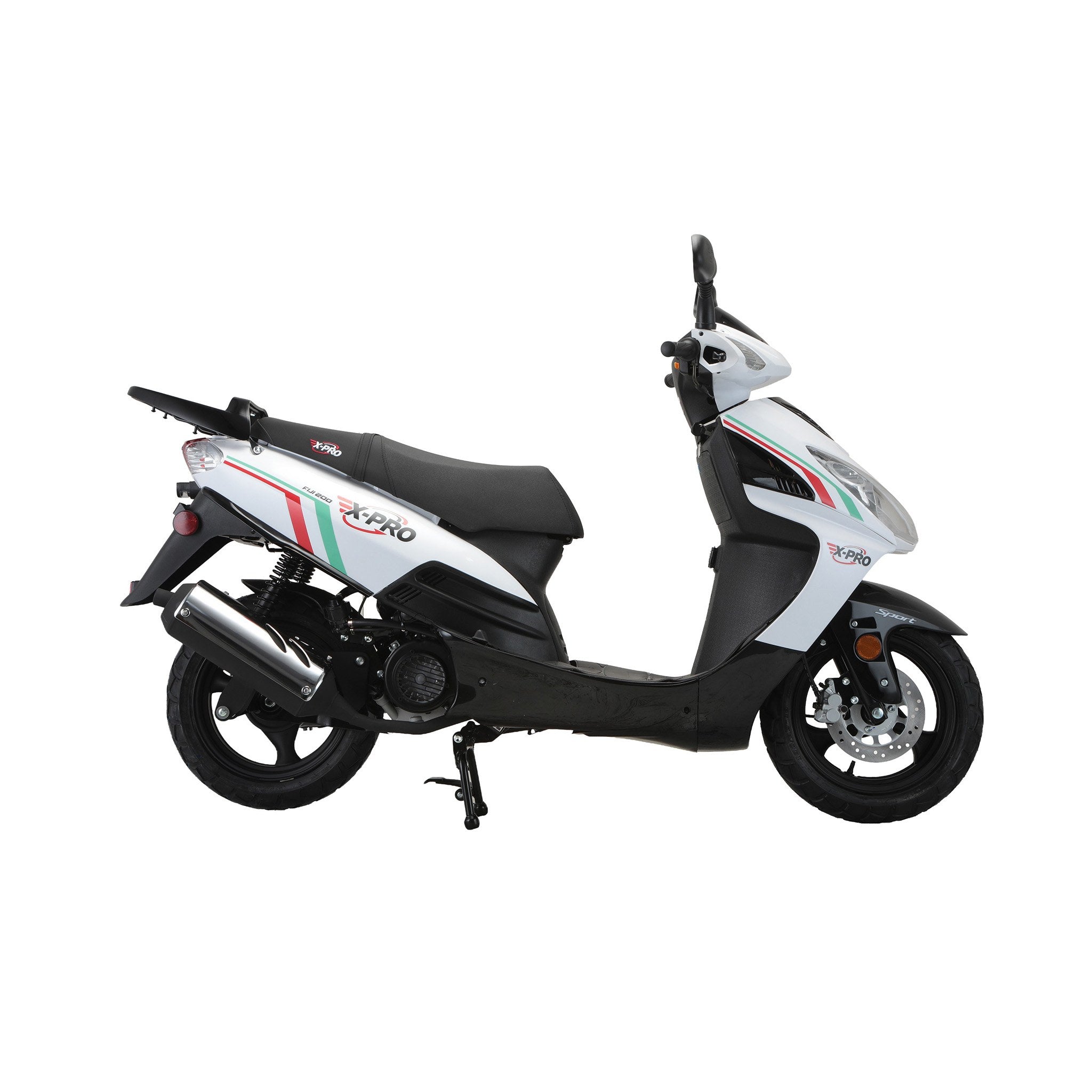 Free Shipping! X-PRO Fiji 200cc Gas Moped — 13