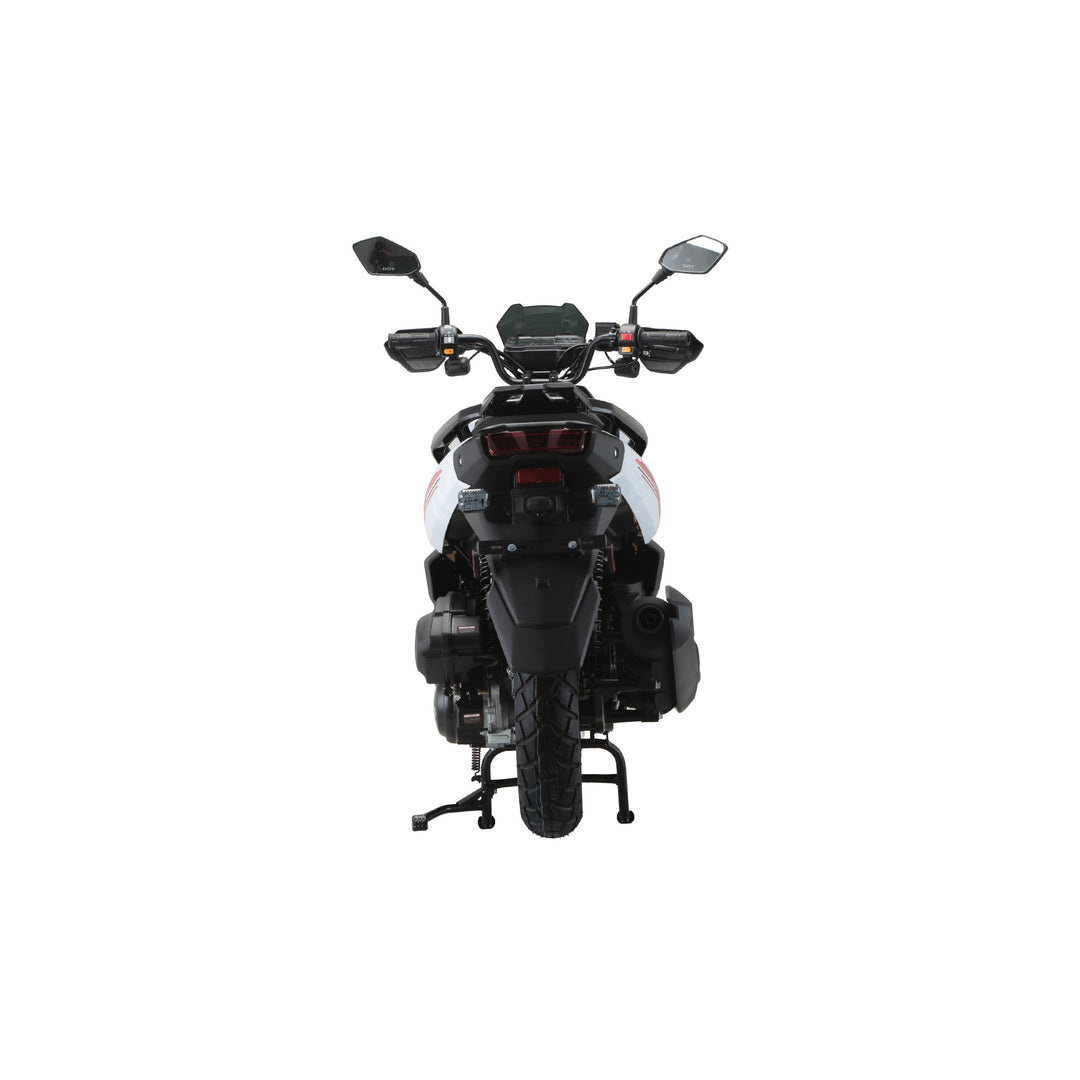 Free Shipping! X-PRO TANK 200 EFI Electronic Fuel Injection Moped Scooter with 12" Alloy Wheels! LED Lights!