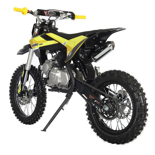 Free Shipping ! X-PRO X17 125cc Dirt Bike with Automatic Transmission, Electric Start, Big 17in/14in Tires!
