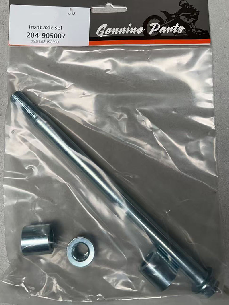 Front Wheel Axle Set