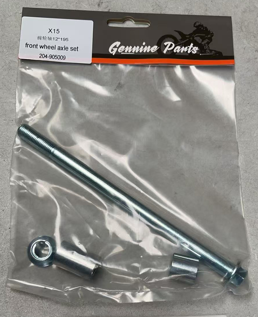 Front Wheel Axle Set