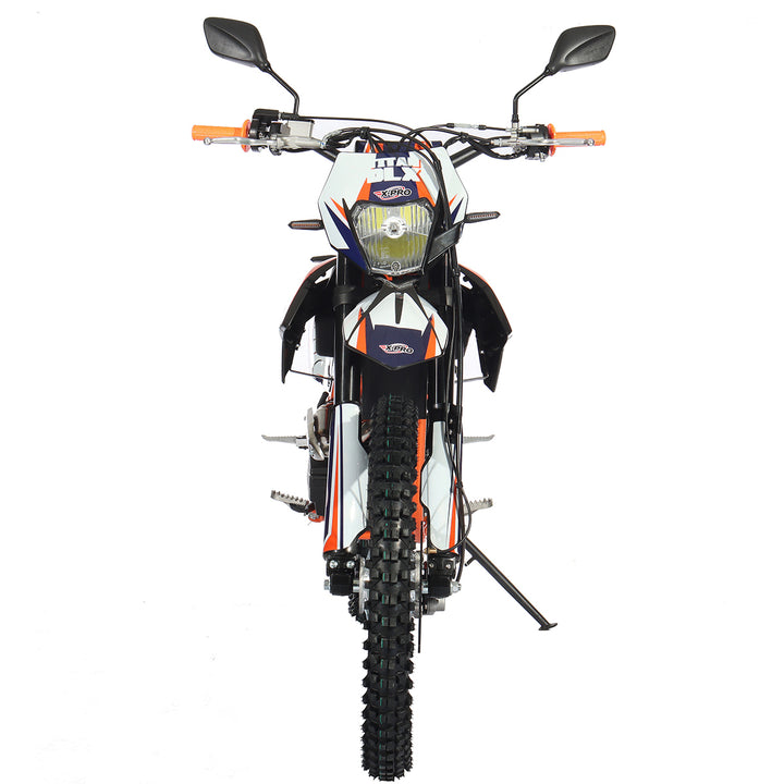 Free Shipping! X-PRO Titan 250 DLX 250cc Dirt Bike with All Lights and 5-Speed Manual Transmission,  Electric/Kick Start! Big 21in/18in Wheels! Zongshen Brand Engine!