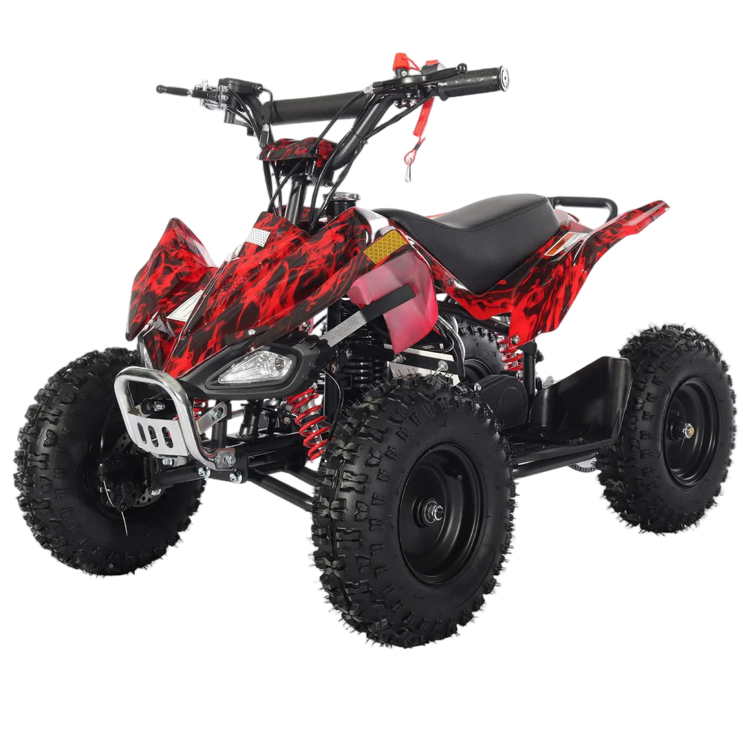 Free Shipping! X-PRO Thunder 40cc ATV with Chain Transmission, Pull start! Disc Brake! 6in Tires!