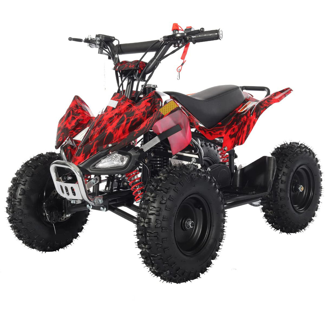 Free Shipping! X-PRO Thunder 40cc ATV with Chain Transmission, Pull start! Disc Brake! 6in Tires!
