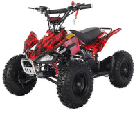 Free Shipping! X-PRO Thunder 40cc ATV with Chain Transmission, Pull start! Disc Brake! 6in Tires!