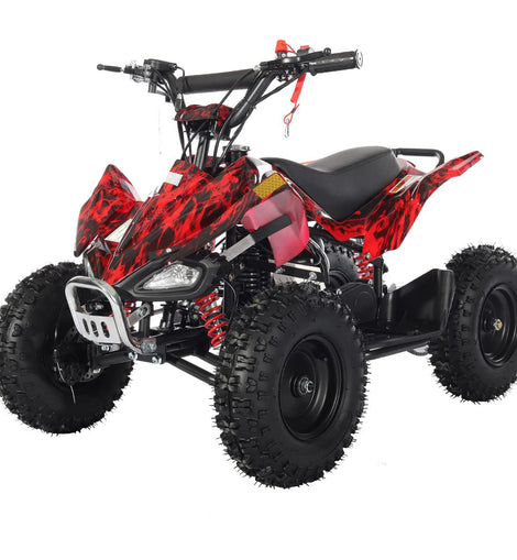 Free Shipping! X-PRO Thunder 40cc ATV with Chain Transmission, Pull start! Disc Brake! 6in Tires!