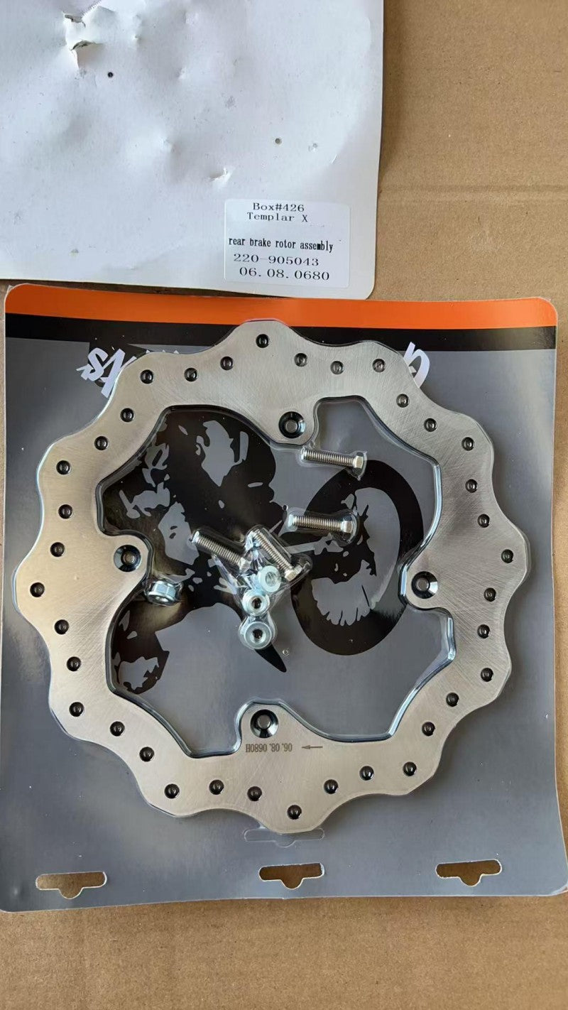 Rear Brake Rotor Assembly